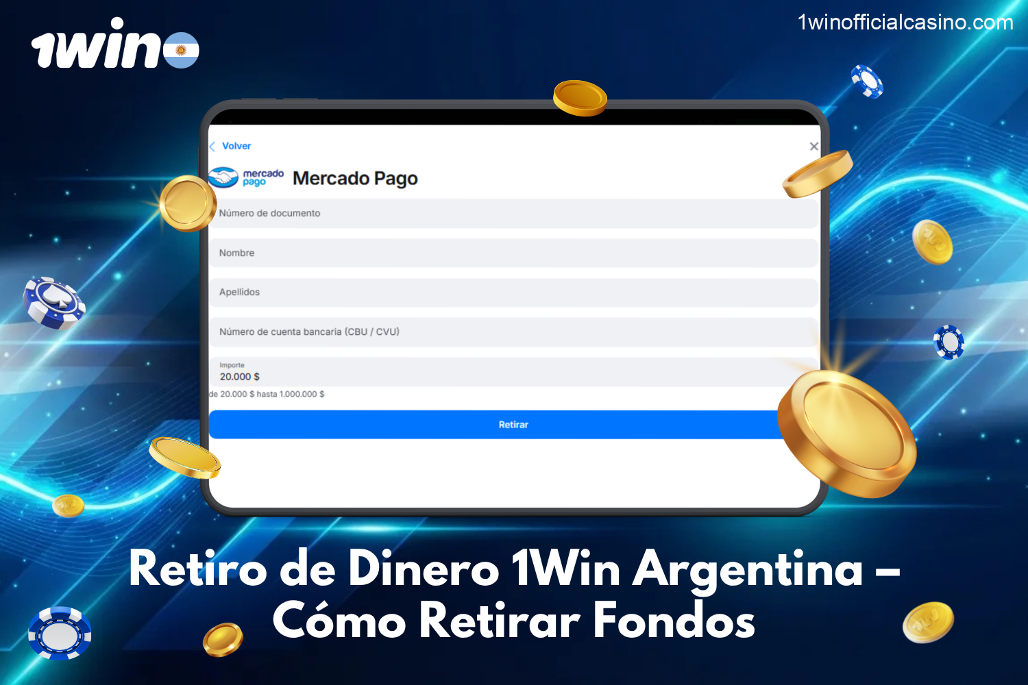 Métodos de pago en Argentina para 1Win con depósitos, retiros, billeteras electrónicas y opciones seguras para usuarios.